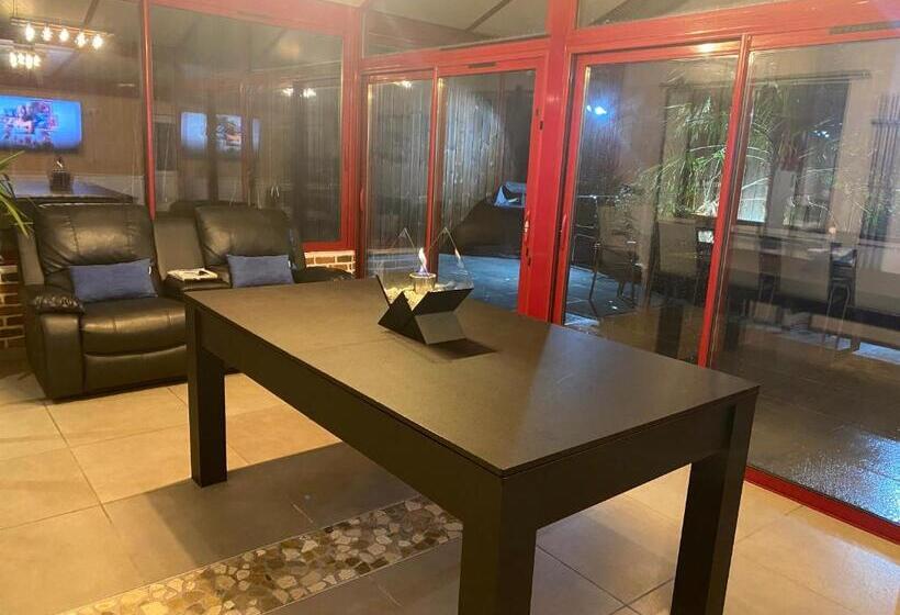 펜션 Dépendance Avec Billard à Proximité Zénith Rouen