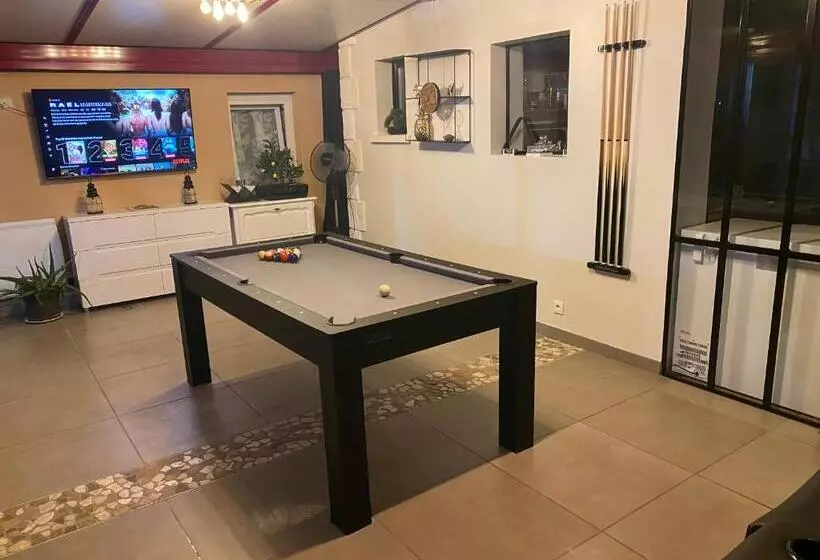 ペンション Dépendance Avec Billard à Proximité Zénith Rouen