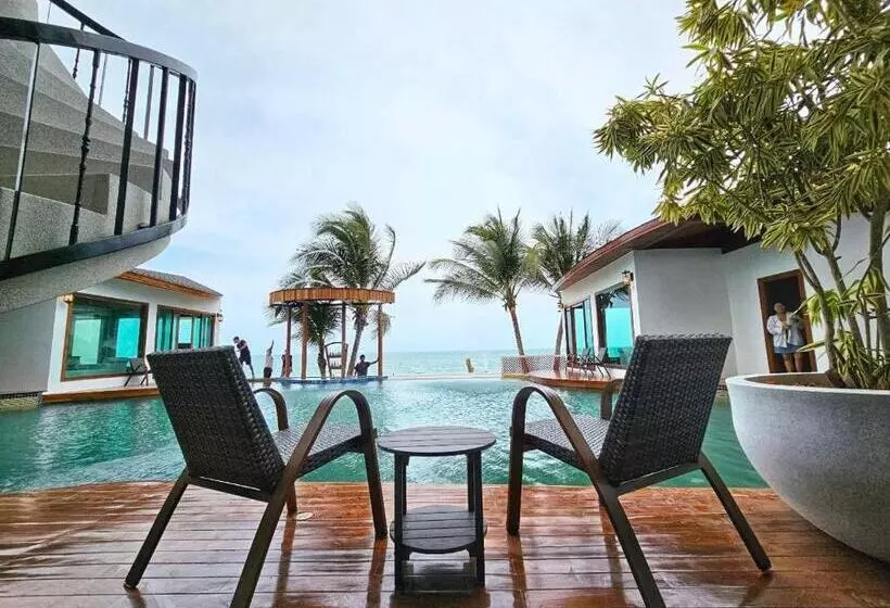 ホテル Villa Aokhanom Beachfront