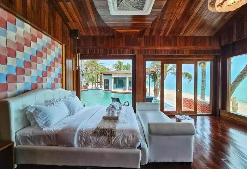 ホテル Villa Aokhanom Beachfront