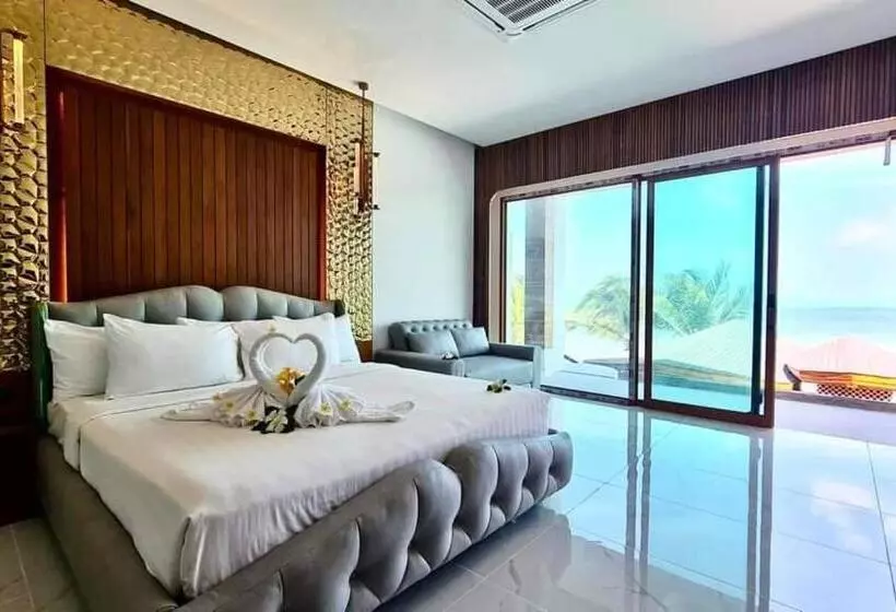 ホテル Villa Aokhanom Beachfront