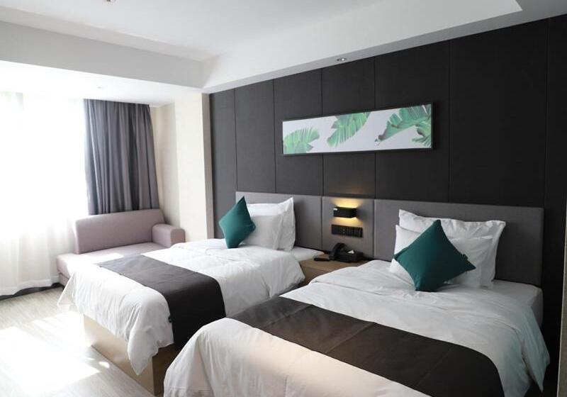 בית מלון כפרי Thank Inn Chain Zhuzhou University Of Technology Shennongcheng