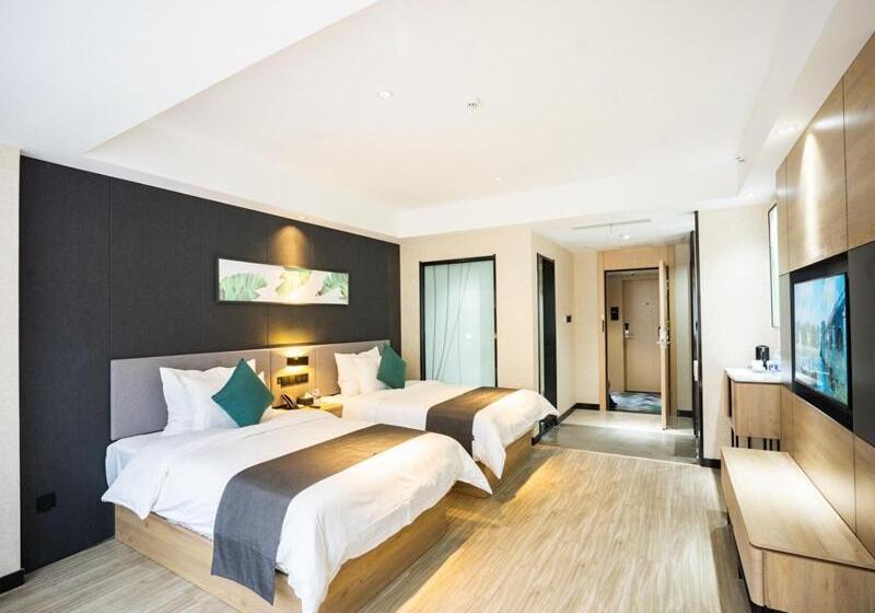 בית מלון כפרי Thank Inn Chain Zhuzhou University Of Technology Shennongcheng