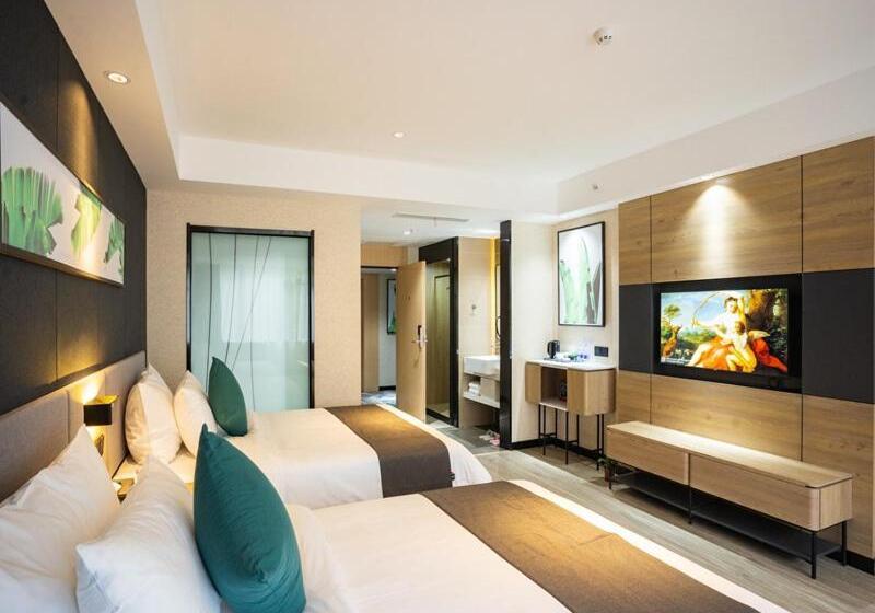 בית מלון כפרי Thank Inn Chain Zhuzhou University Of Technology Shennongcheng