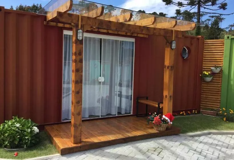 ペンション Villa Dos Ventos Hospedagem Container