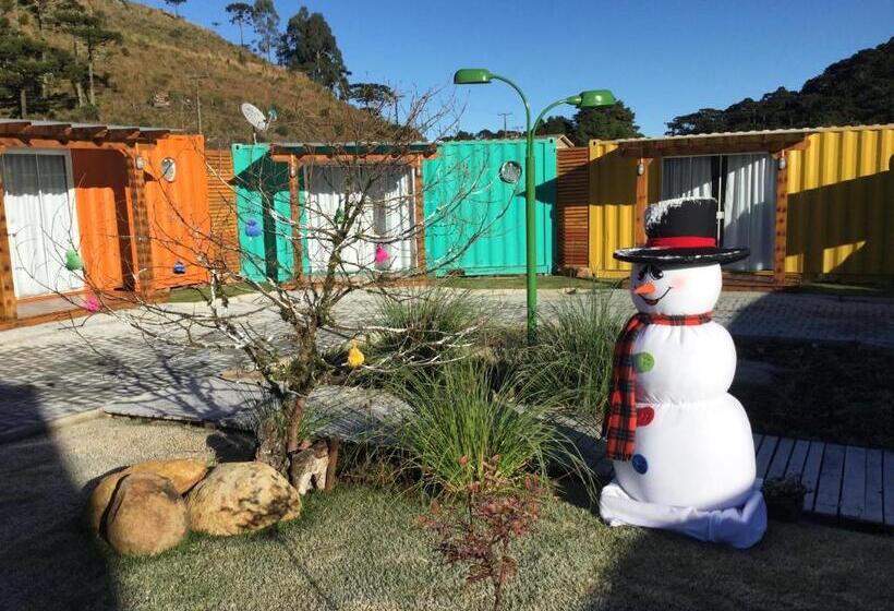 بنسيون Villa Dos Ventos Hospedagem Container