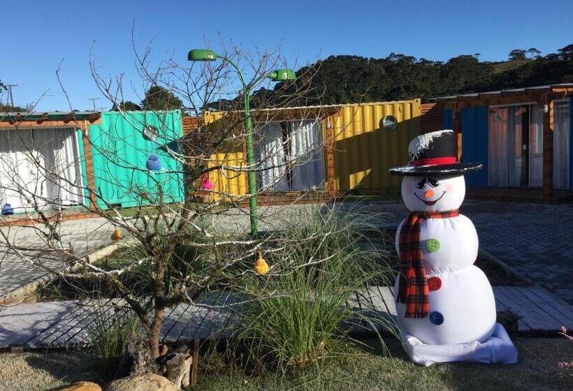 بنسيون Villa Dos Ventos Hospedagem Container