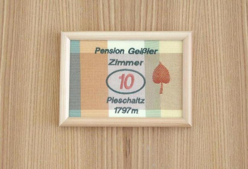 مبيت وإفطار Pension Geissler Reicher