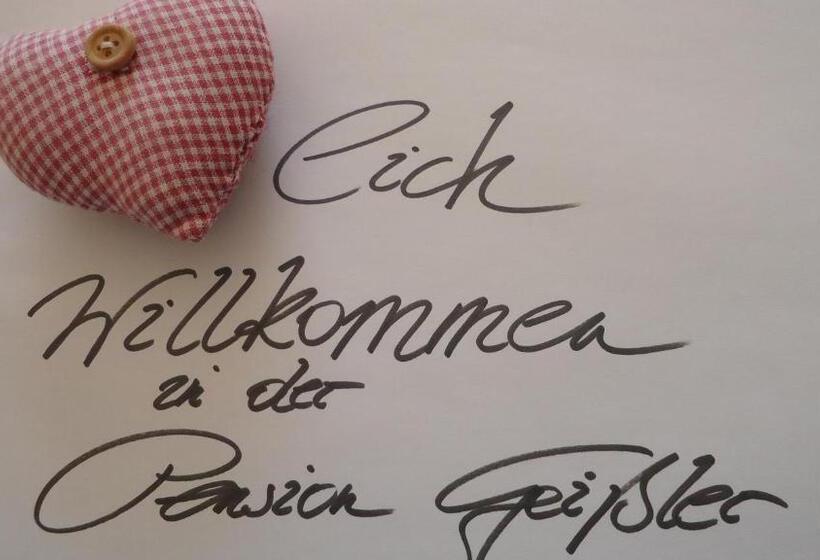 مبيت وإفطار Pension Geissler Reicher