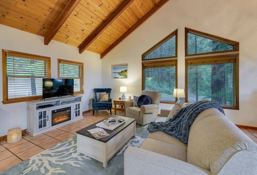 Coastal Norcal Sanctuary W/ Ocean & Redwoods Views