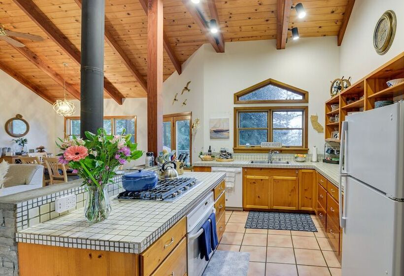 Coastal Norcal Sanctuary W/ Ocean & Redwoods Views