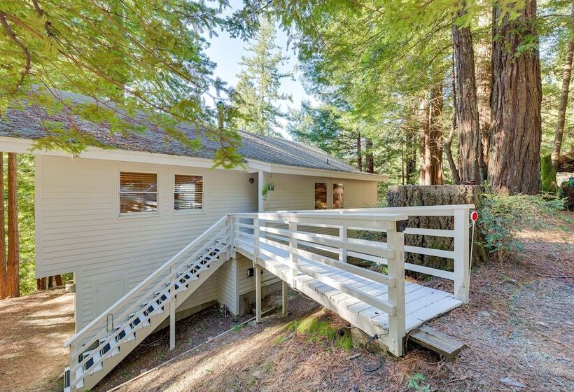 Coastal Norcal Sanctuary W/ Ocean & Redwoods Views