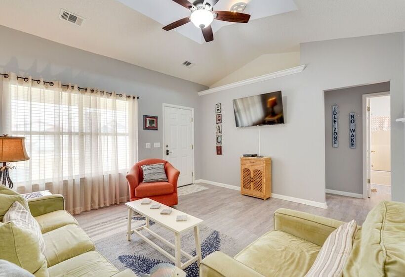 Panama City Beach Home: Walk To Emerald Beach!