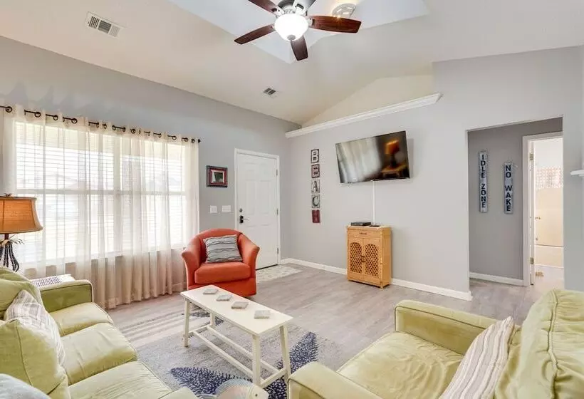 Panama City Beach Home: Walk To Emerald Beach!