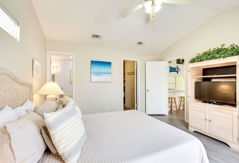 Panama City Beach Home: Walk To Emerald Beach!