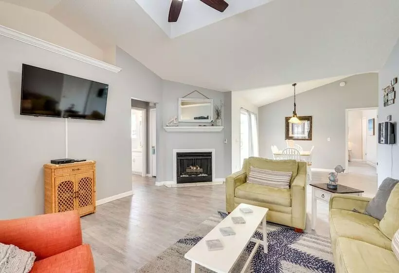 Panama City Beach Home: Walk To Emerald Beach!