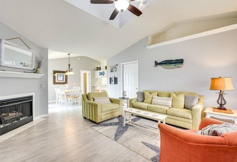 Panama City Beach Home: Walk To Emerald Beach!