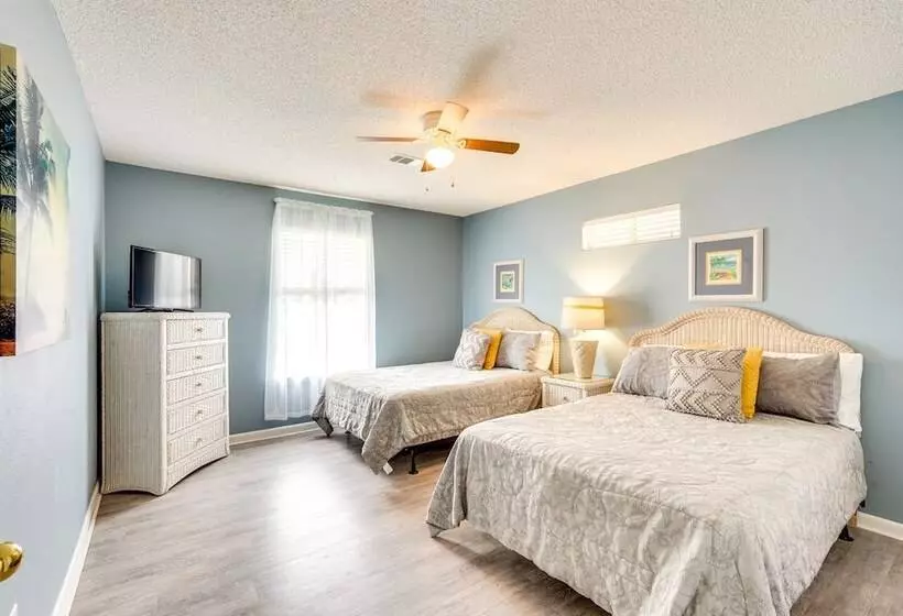 Panama City Beach Home: Walk To Emerald Beach!