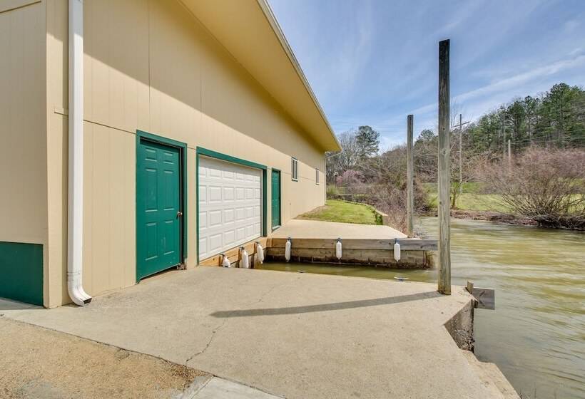 Waterfront Hot Springs Home W/ Boat Slip!