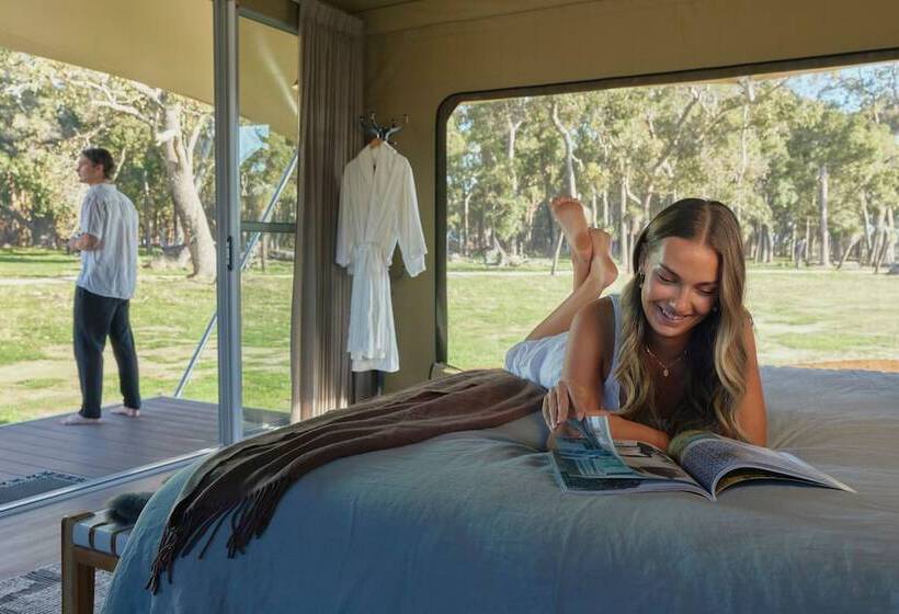 בית מלון כפרי Willow Wood Glamping Retreat