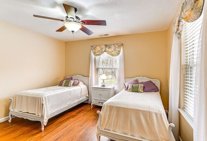 Idyllic Creekside Hayesville Home W/ Fire Pit