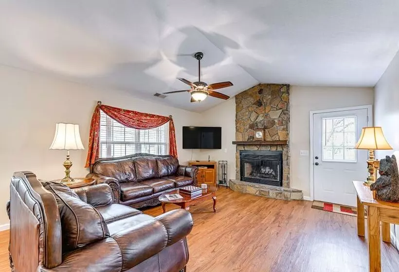 Idyllic Creekside Hayesville Home W/ Fire Pit
