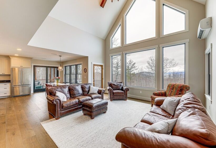 Mountain View Home In Stoneham W/ Hot Yoga Studio!