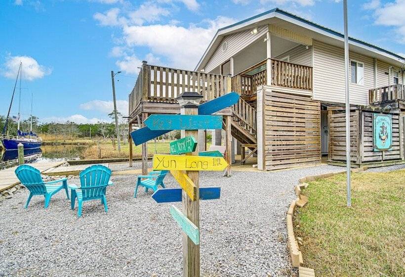 Waterfront Bay St Louis Home W/ Private Dock!