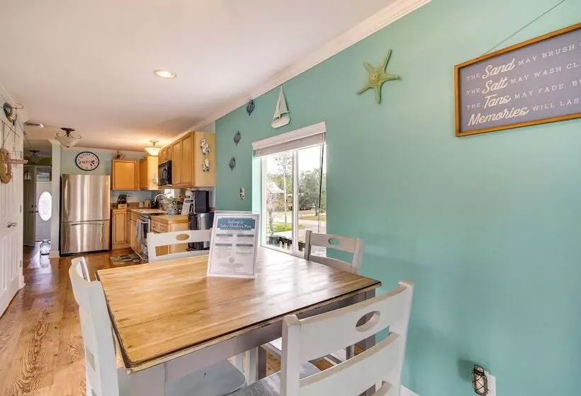 Waterfront Bay St Louis Home W/ Private Dock!