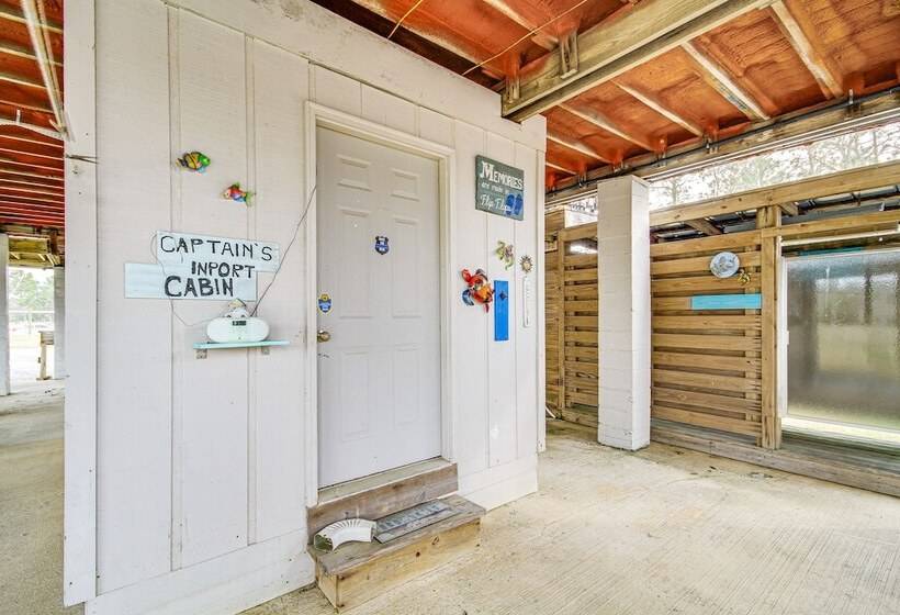 Waterfront Bay St Louis Home W/ Private Dock!