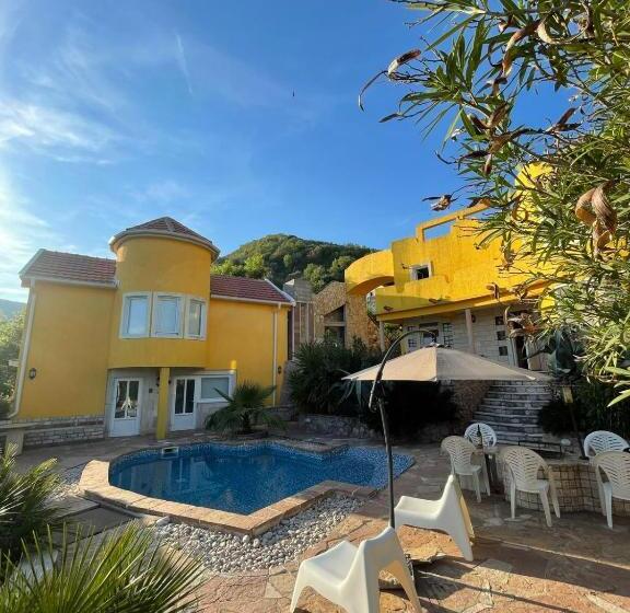 Yellow Villa With A Sea View
