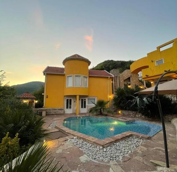 Yellow Villa With A Sea View