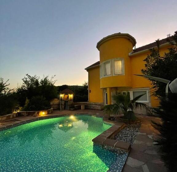 Yellow Villa With A Sea View
