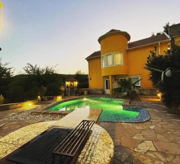 Yellow Villa With A Sea View