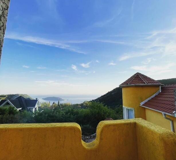 Yellow Villa With A Sea View