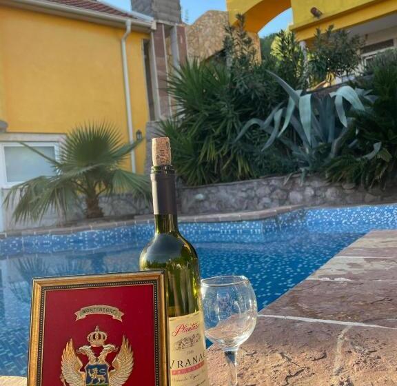 Yellow Villa With A Sea View