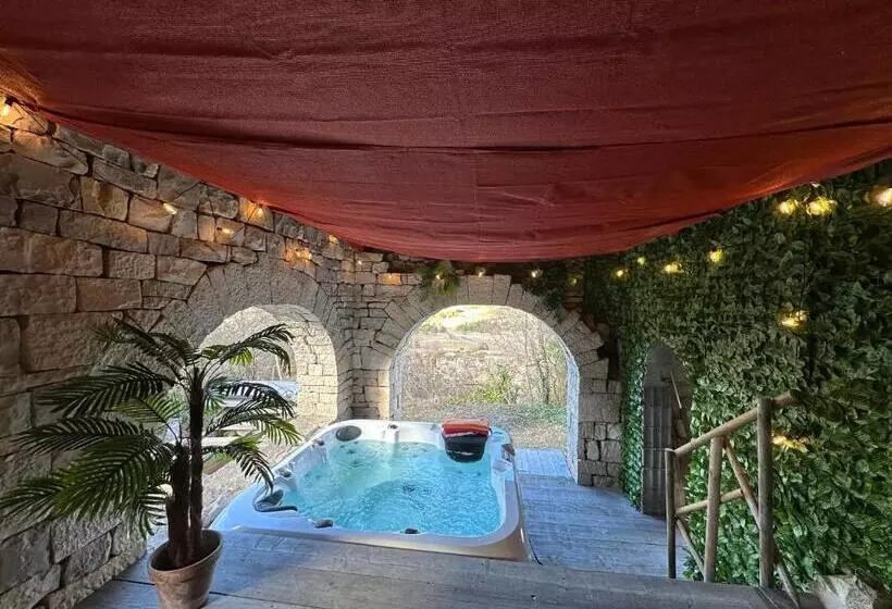 ベッドアンドブレックファースト La Terrasse ,jaccuzi Et Entree Privee