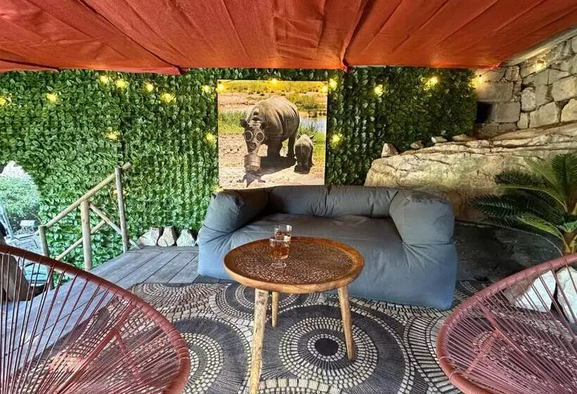 ベッドアンドブレックファースト La Terrasse ,jaccuzi Et Entree Privee