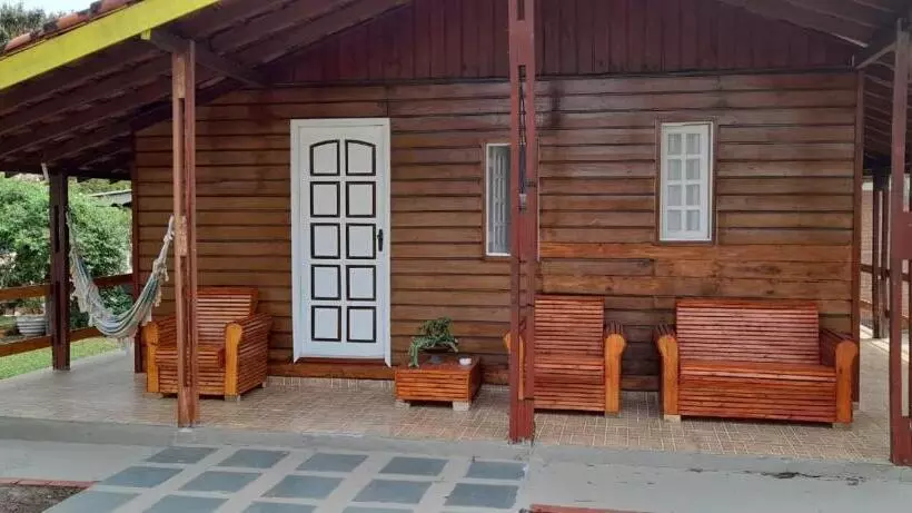 ペンション Casa Em São Pedro Estilo Chalé