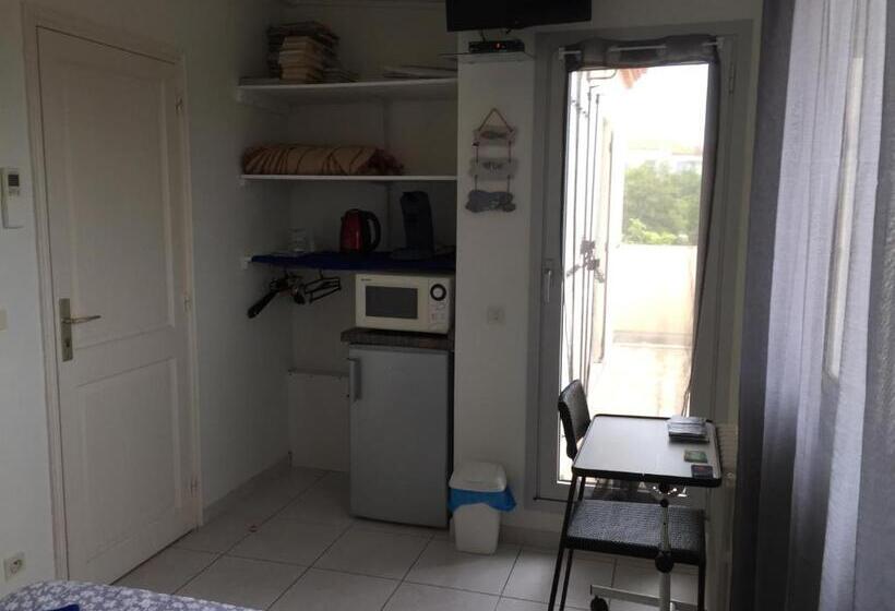 پانسیون Deux Chambres Dans Villa Proche De La Plage