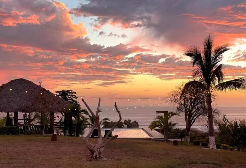 Bungalow Gaviota C/vistas Increíbles Al Océano Pacífico