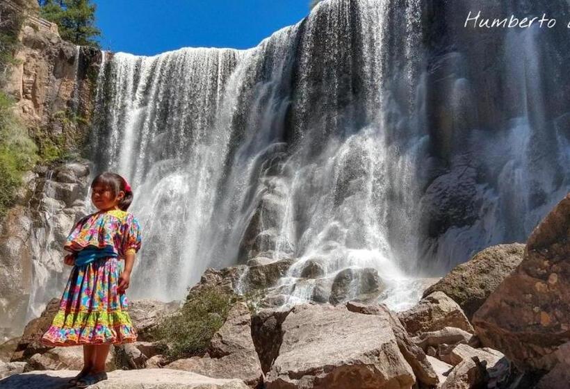 فندق Cabañas Los Portales Barrancas Del Cobre