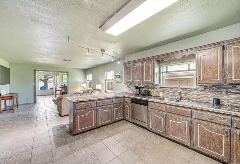 Lakefront Eufaula Cabin W/ Fire Pit & Private Dock