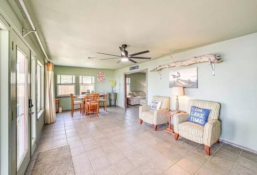 Lakefront Eufaula Cabin W/ Fire Pit & Private Dock