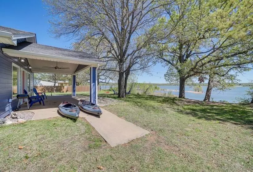Lakefront Eufaula Cabin W/ Fire Pit & Private Dock