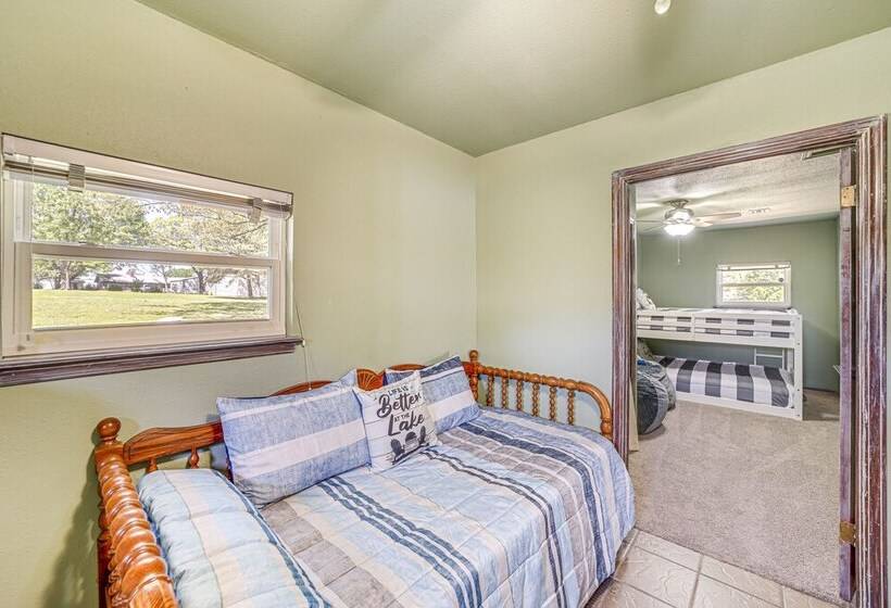 Lakefront Eufaula Cabin W/ Fire Pit & Private Dock