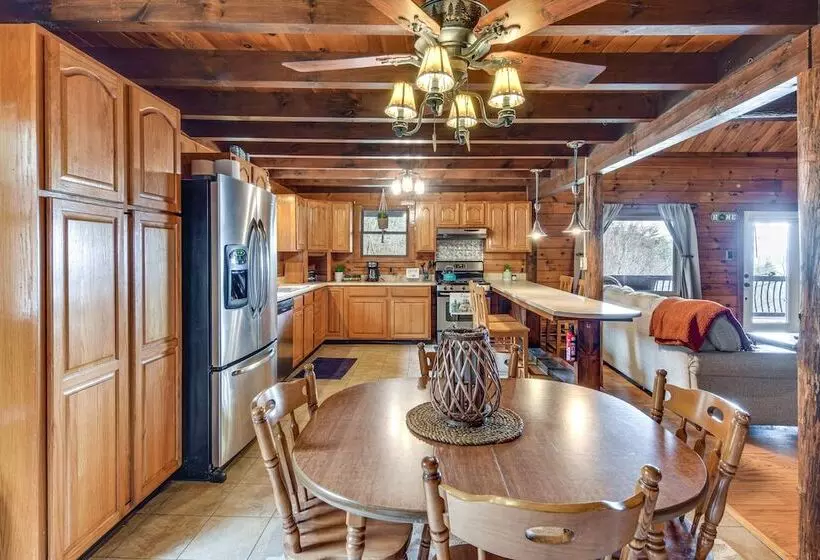 Lock Haven Cabin W/ Wood Stove & Mountain View!