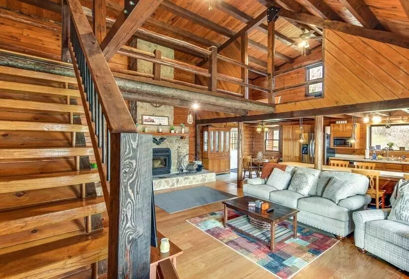 Lock Haven Cabin W/ Wood Stove & Mountain View!