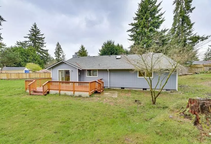 Olympia Home W/ Deck ~ 7 Mi To Amtrak Train!