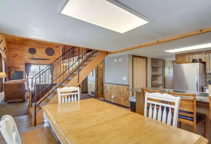 Fire Pit + Lake View: Cozy Park Rapids Cabin